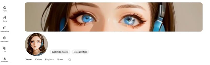 set as youtube banner