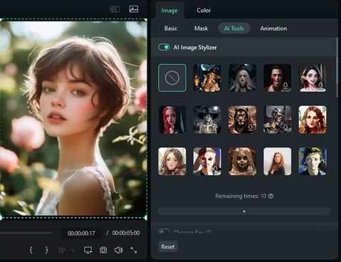 enable ai image stylizer
