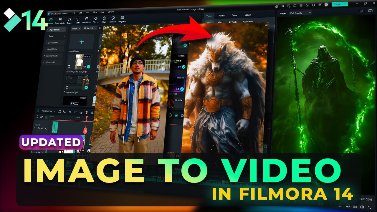 how to swap face in filmora