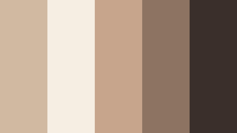 cashmere evening edit ash beige color palette with hex codes