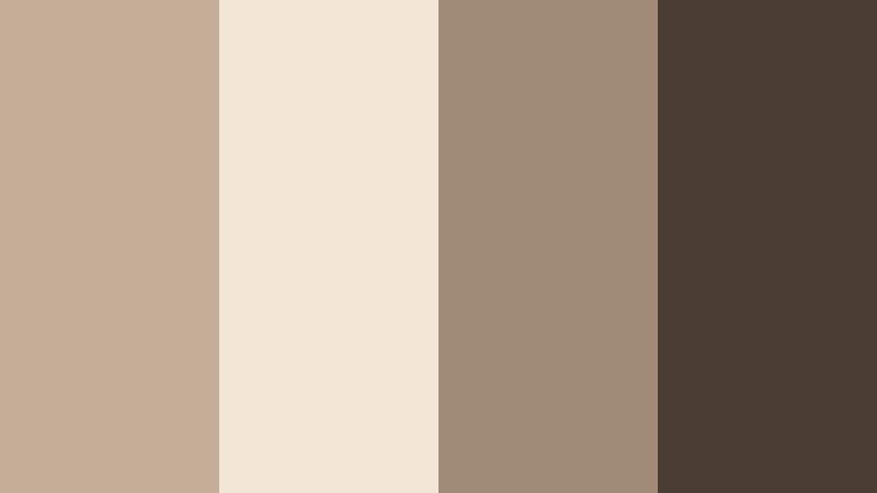 cashmere reading nook cocoa beige color palette with hex codes