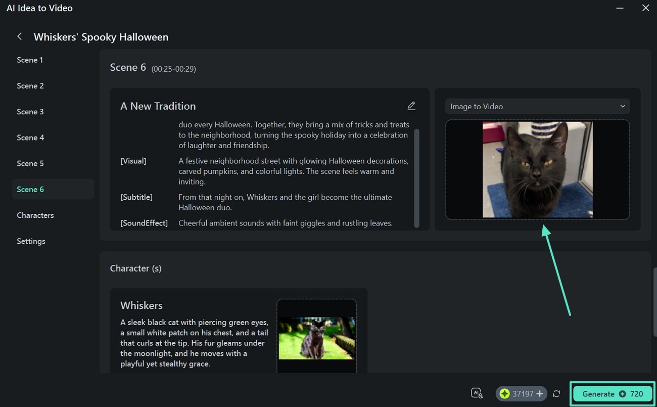 import images and generate