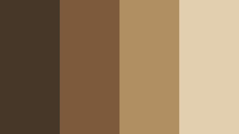 cedar cabin dusk deep olive brown color palette with hex codes