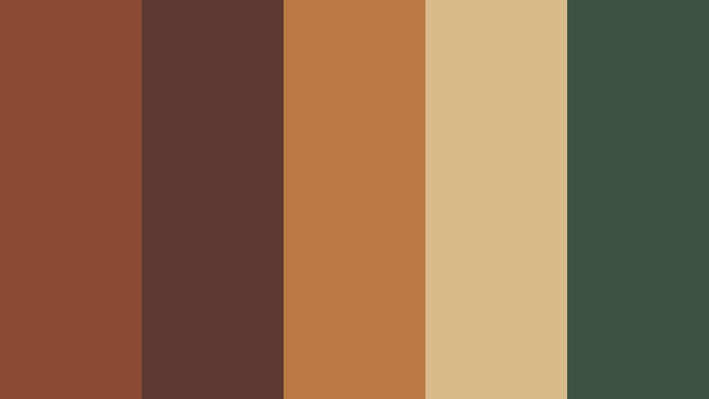 cedar cabin fall color palette color palette with hex codes