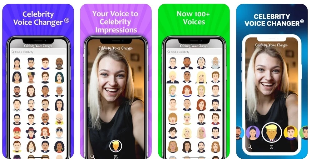 Celebrity Voice Changer Parody untuk TikTok di iOS