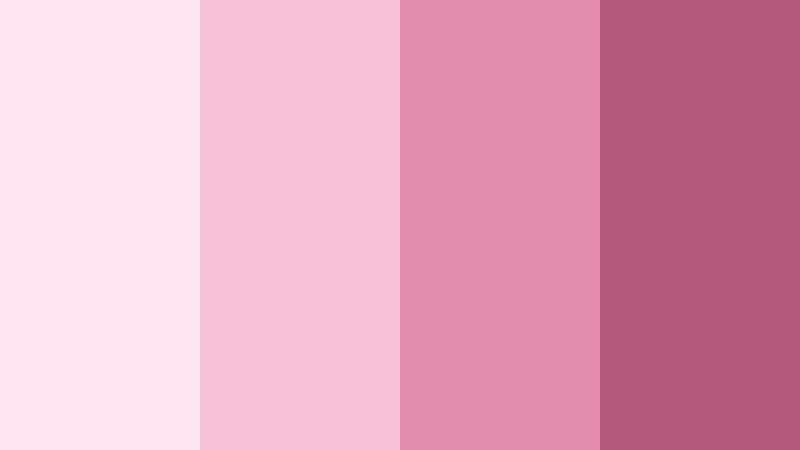 celestial rose dawn cosmic rose color palette with hex codes