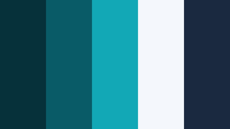 celestial tidal drift moonlit sea color palette with hex codes