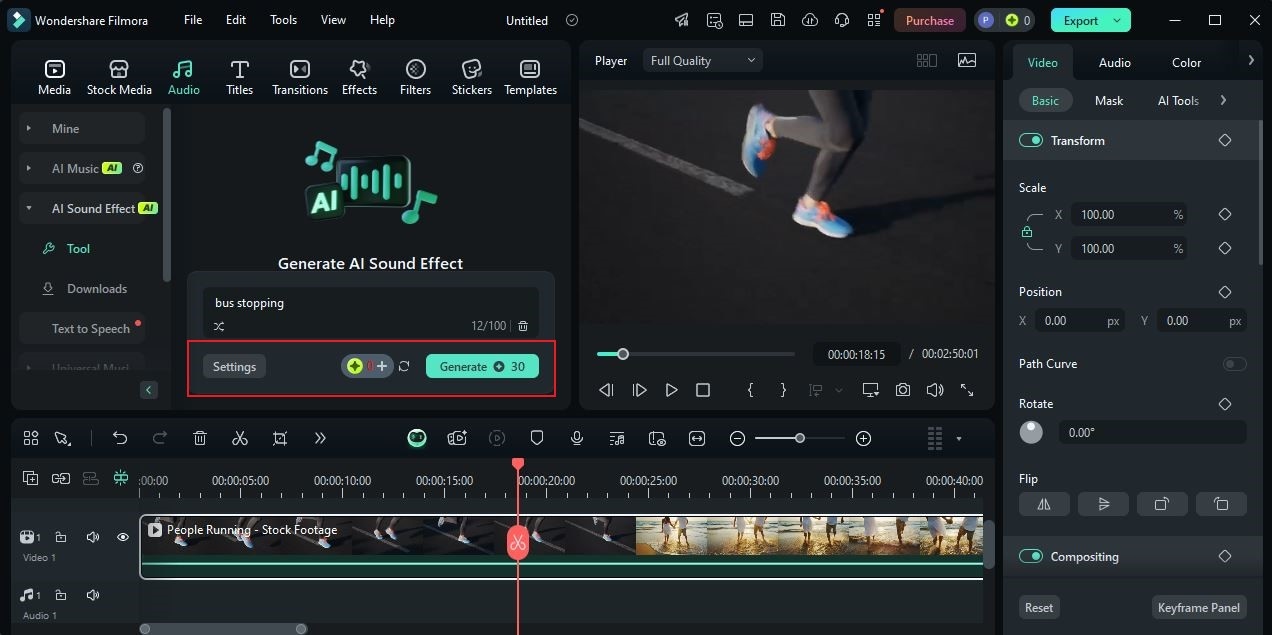 customize ai sound effects