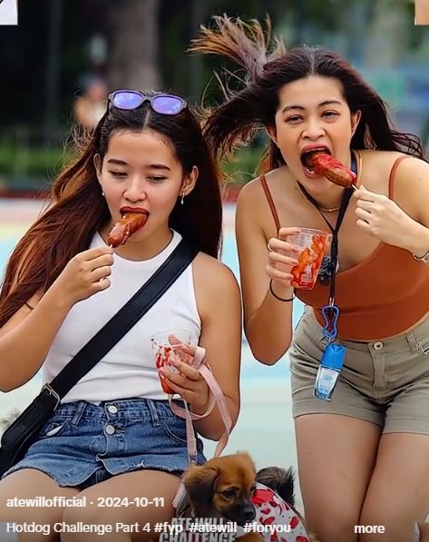hotdog eating challenge