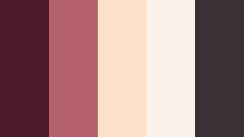 champagne rosewood soiree deep rosewood color palette with hex codes