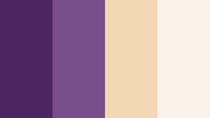champagne velvet soiree velvet violet color palette with hex codes