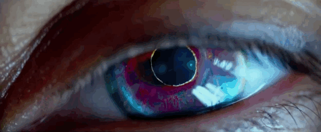 enhanced eyes with effects