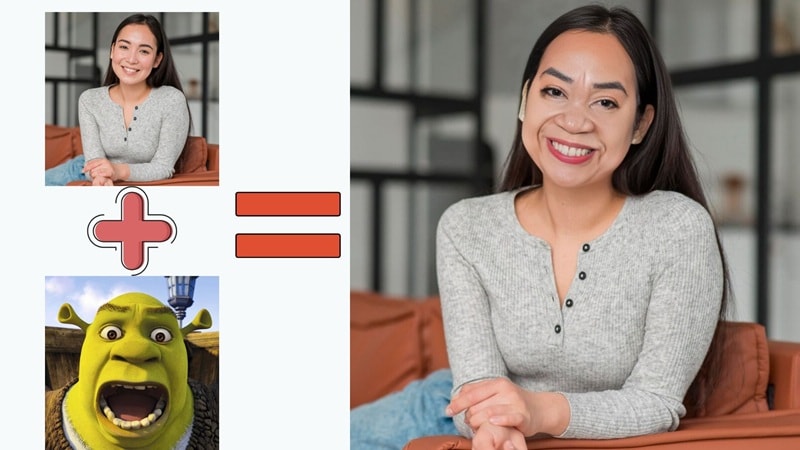 changing face to create memes