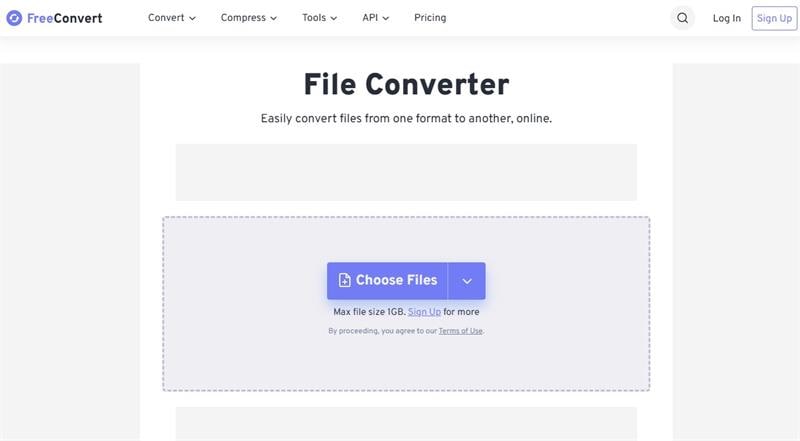 change video format by FreeConvert