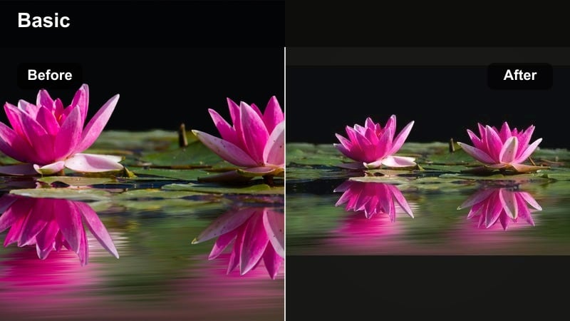 Pastel branded frame with baby and simple title overlay