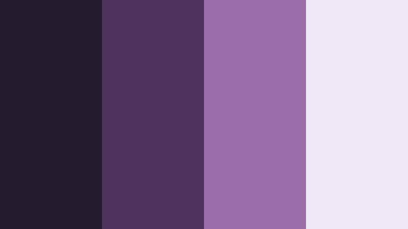 charcoal plum luxe twilight purple color palette with hex codes