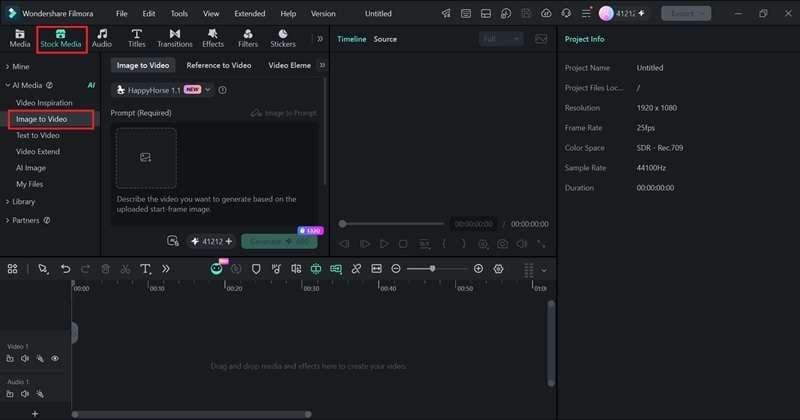 access ai image to video feature