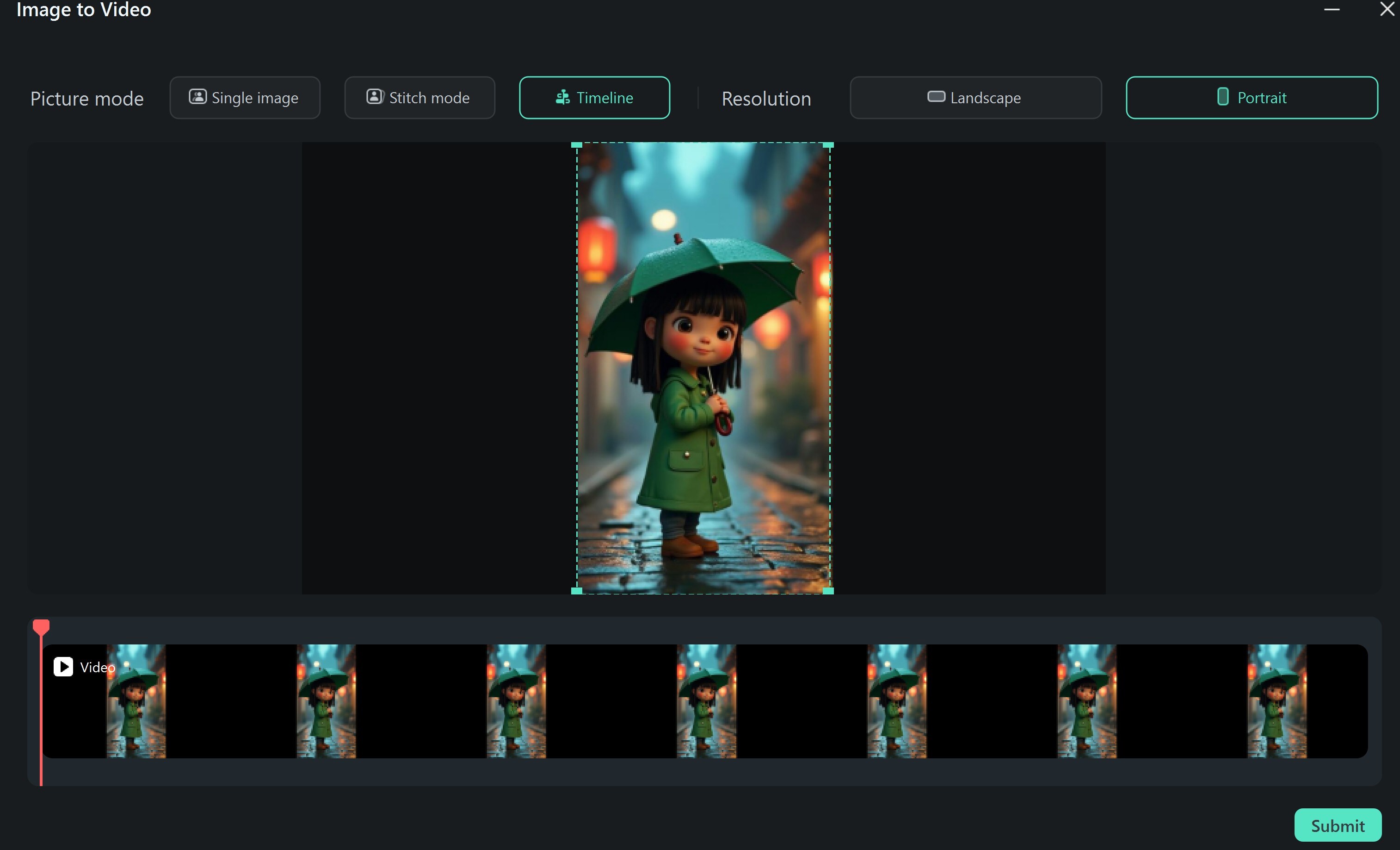 set picture mode