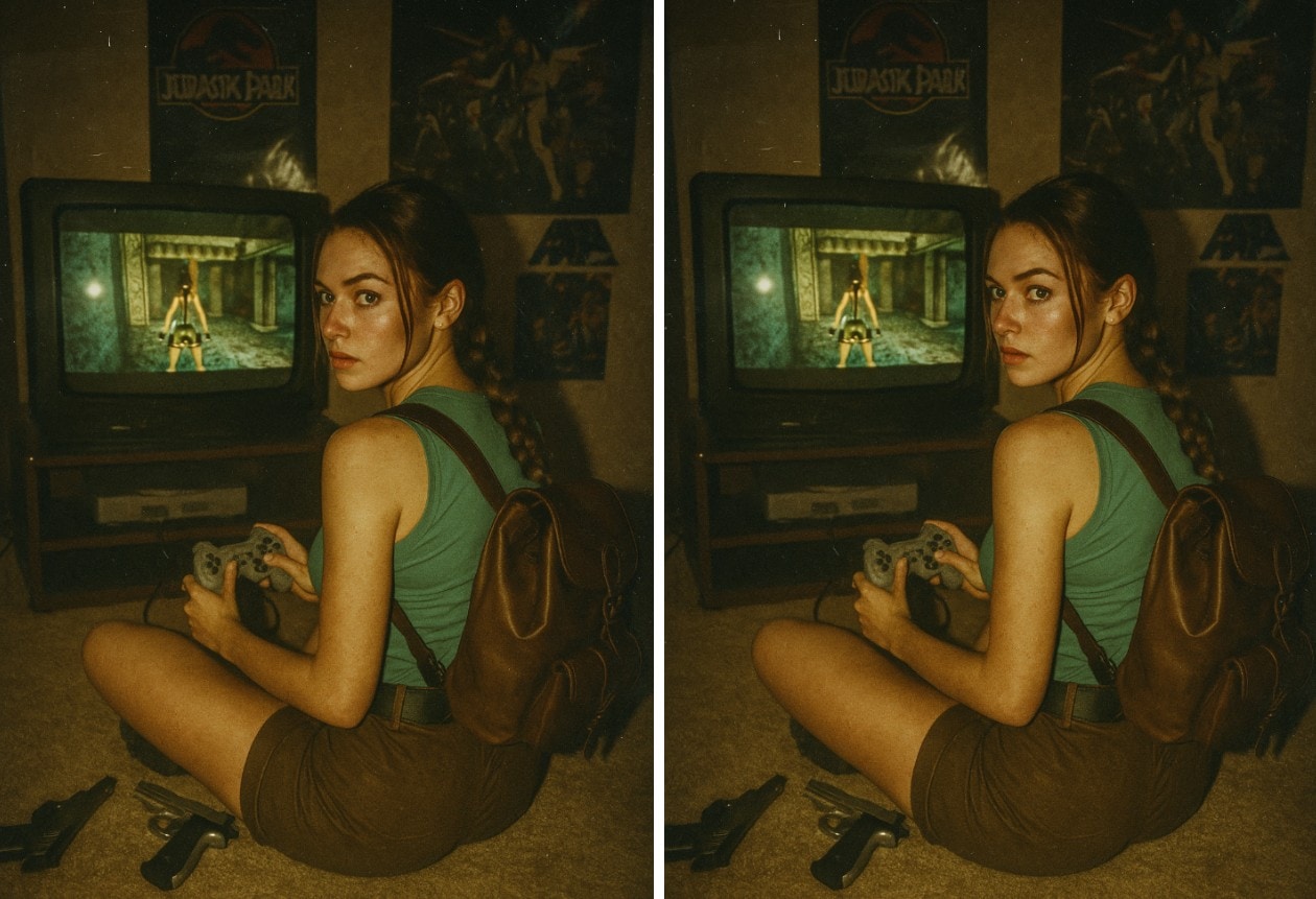 90s video game character