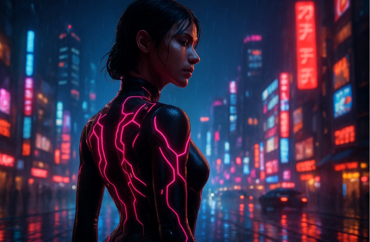 cyberpunk character