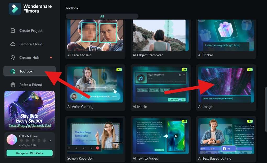 open ai image feature filmora desktop