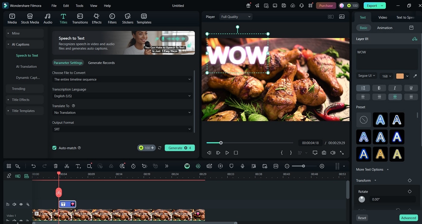 editing ai captions