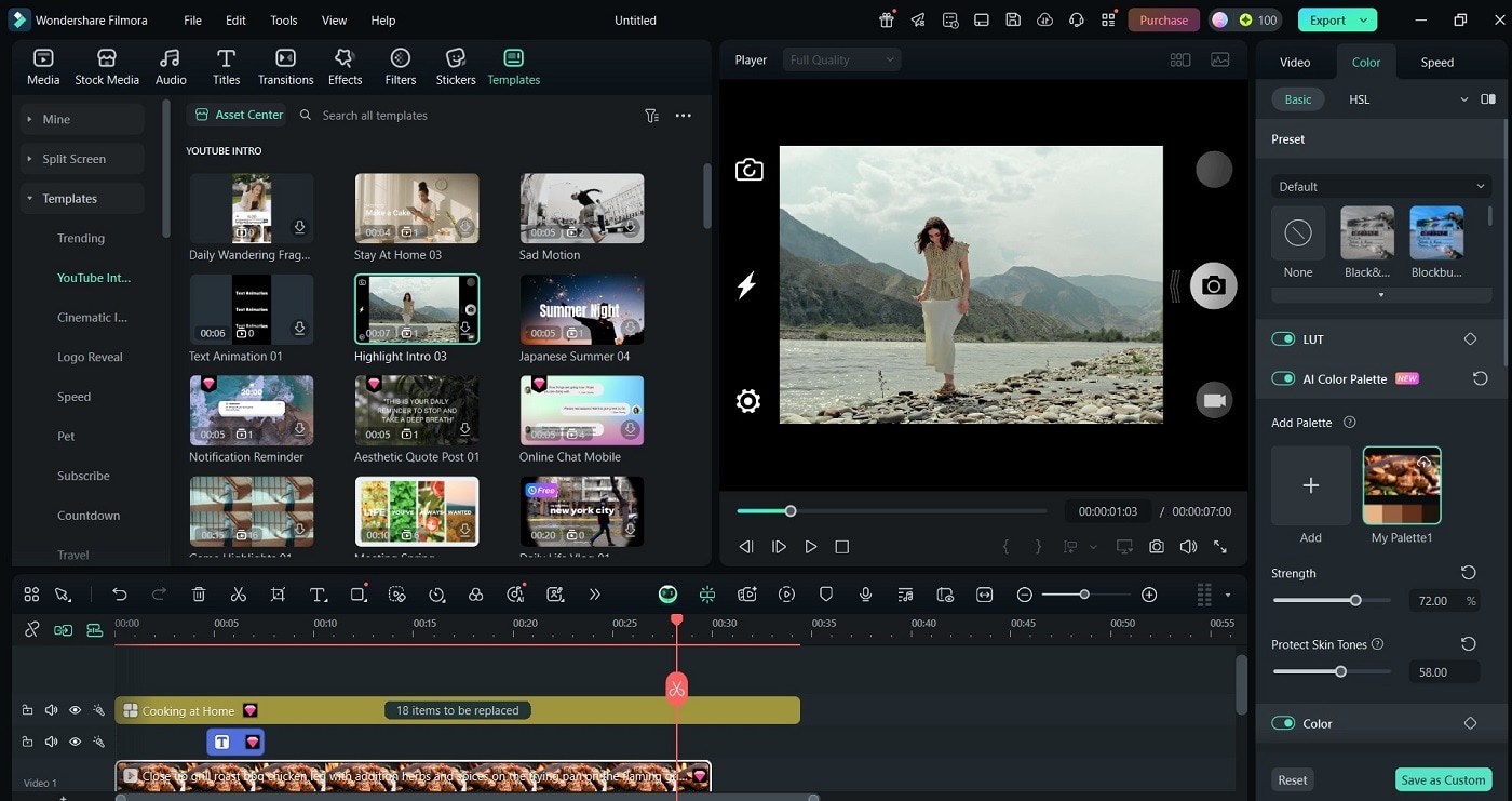 adding intro to video