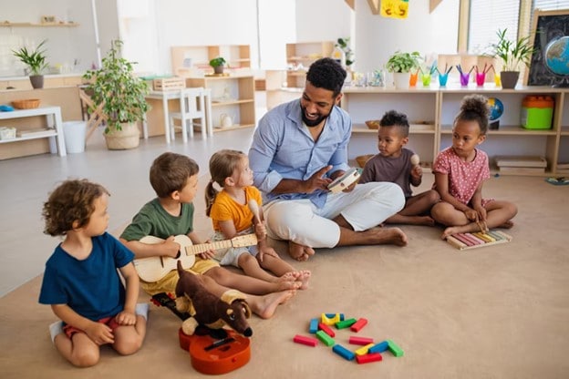 children's day video in classroom