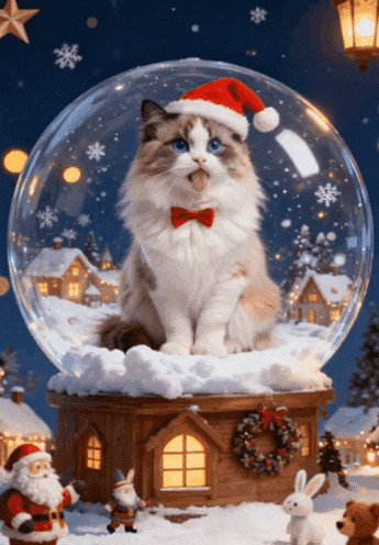 christmas pet snow discord pfp