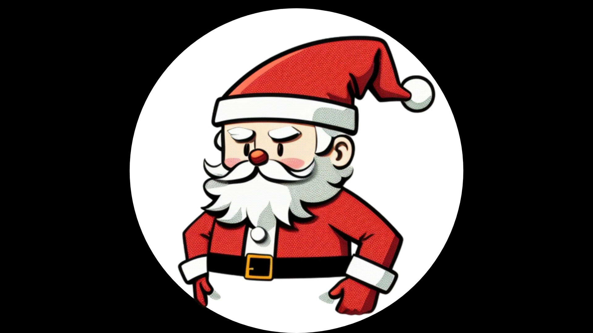 sad santa vibes discord pfp