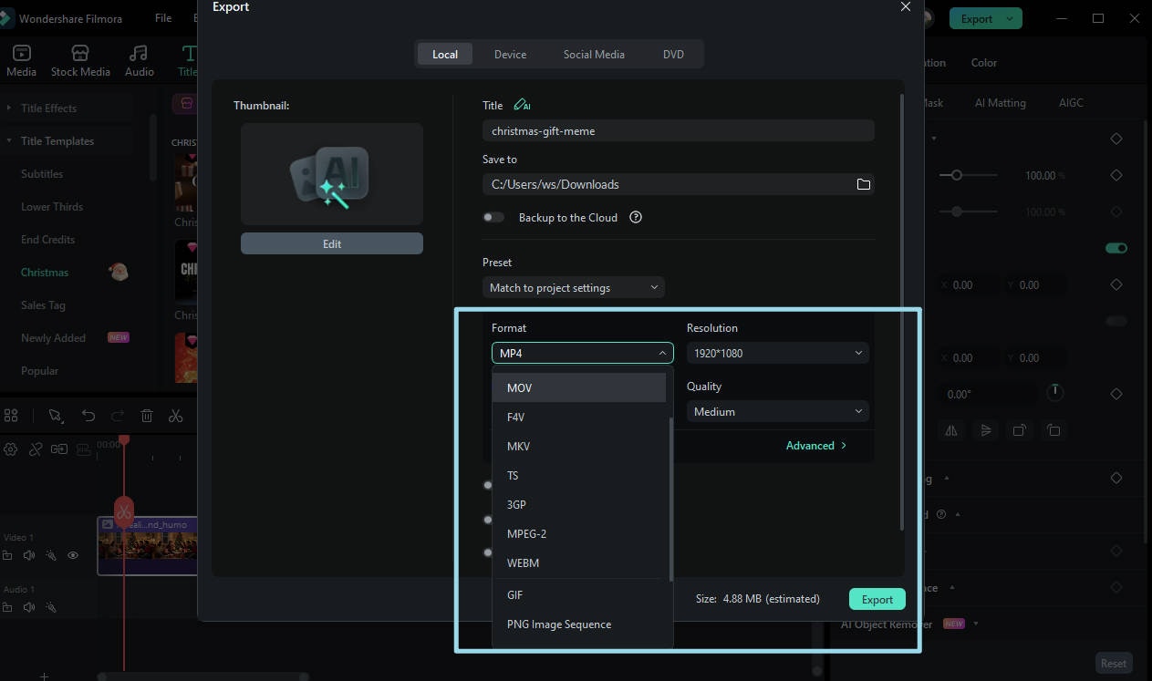Fine-Tune and Export