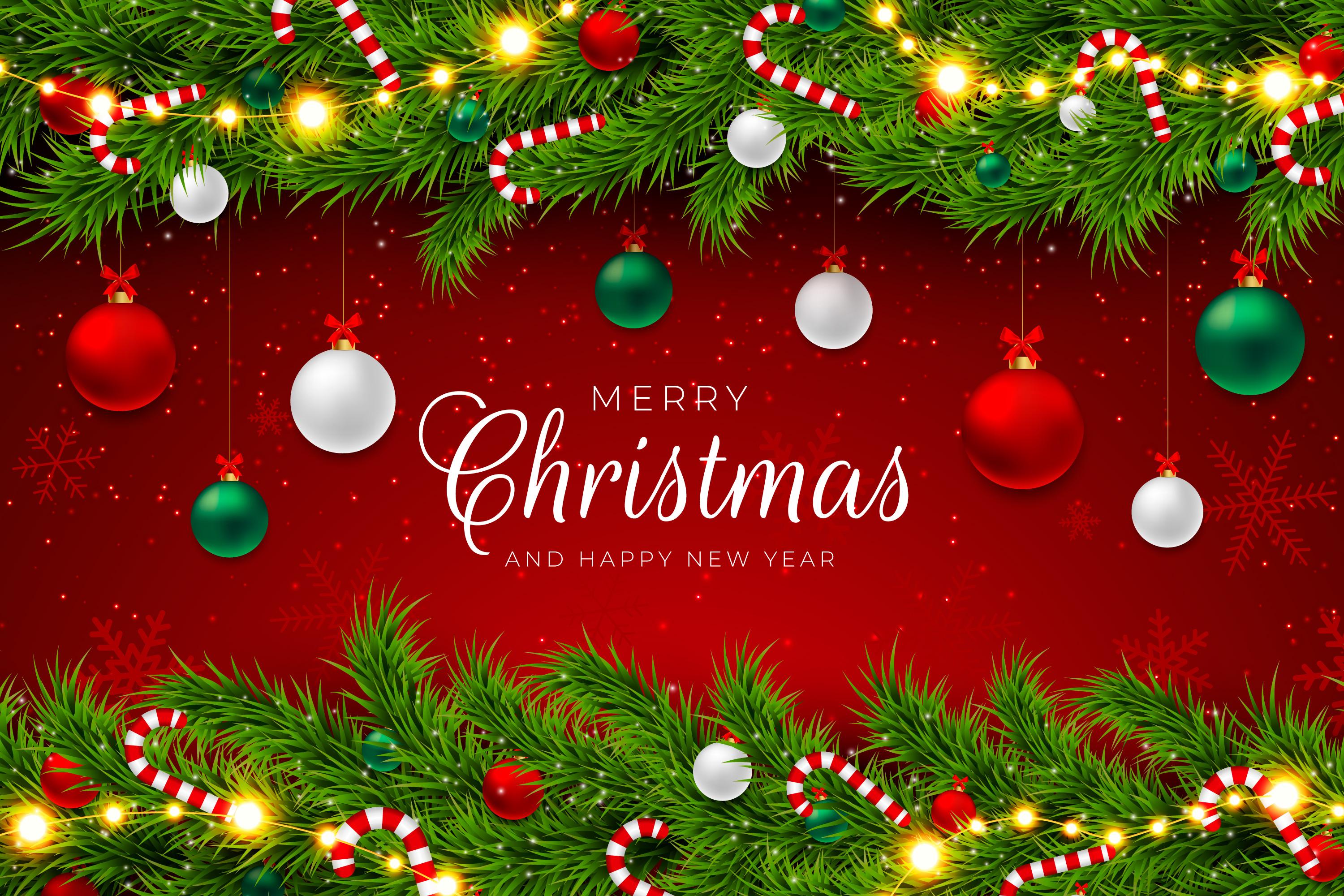 a cover image for christmas invitations