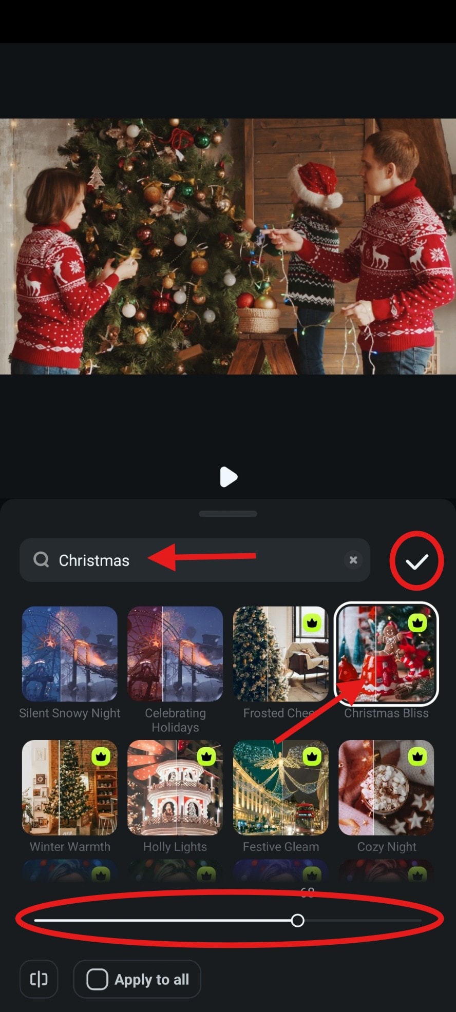 add filters to timeline in filmora