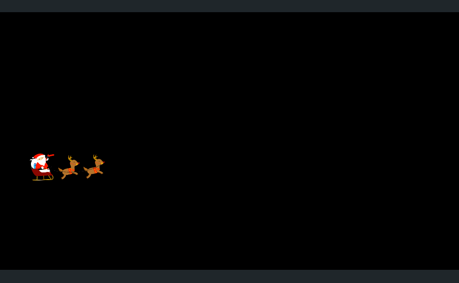 Filmora animation path tutorial Christmas final scene