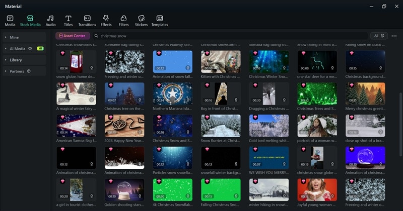 collection of filmora free footage