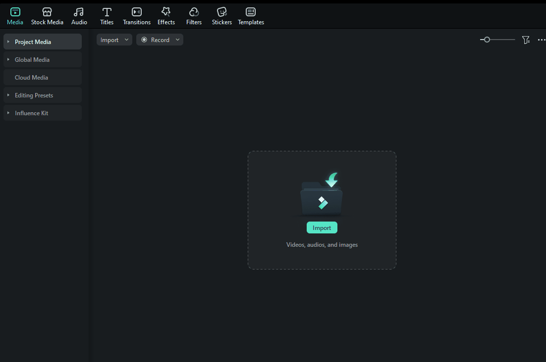 filmora christmas stock media