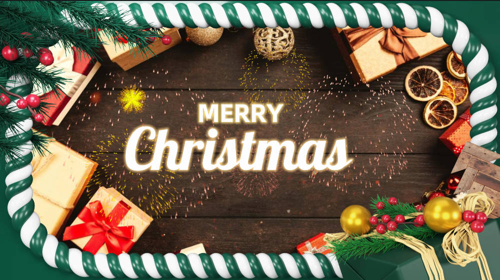 Christmas Wishes Slideshow 06 Video Template