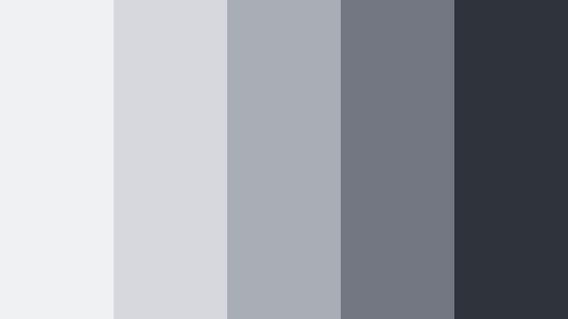 chrome city nights silver moon color palette with hex codes