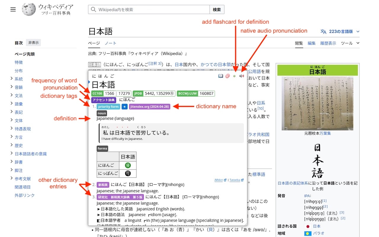 yomitan chrome extension