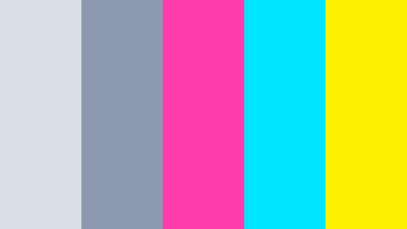 chrome pop rush y2k color palette color palette with hex codes