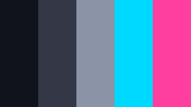 chrome streetlight cyberpunk color color palette with hex codes