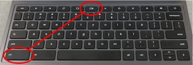 Chromebook Keyboard Screenshot 