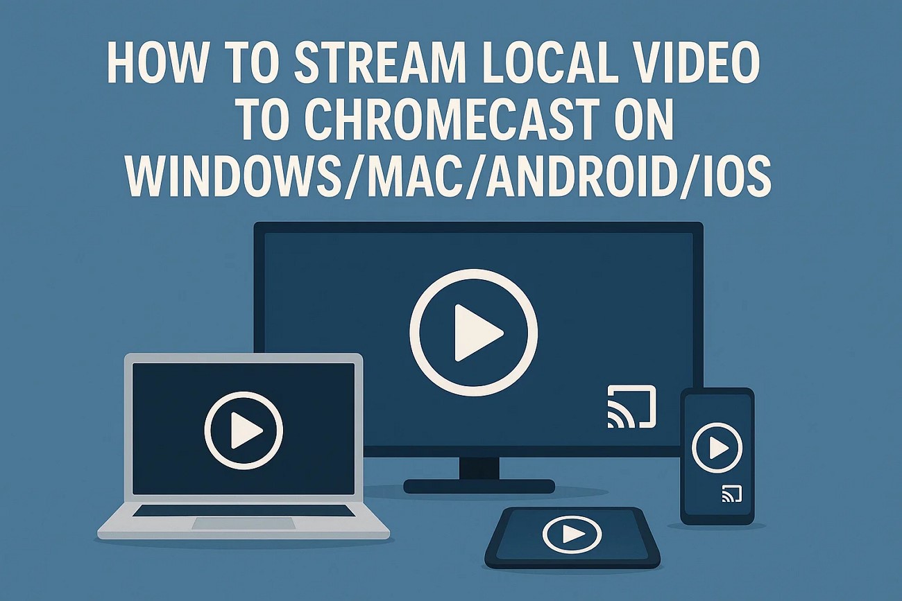 streaming local files Chromecast devices