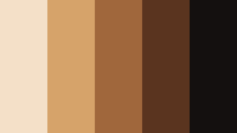 cinematic caramel noir soft caramel color palette with hex codes