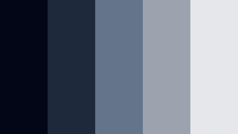 cinematic fogged glass dark studio blue color palette with hex codes