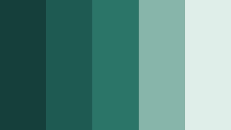 cinematic jade monochrome jade shadow color palette with hex codes