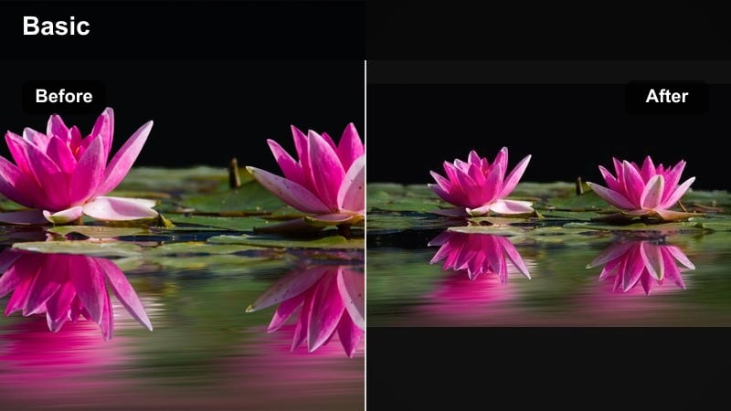 Tutorial creator with a cinematic neutral filter on a clean studio background