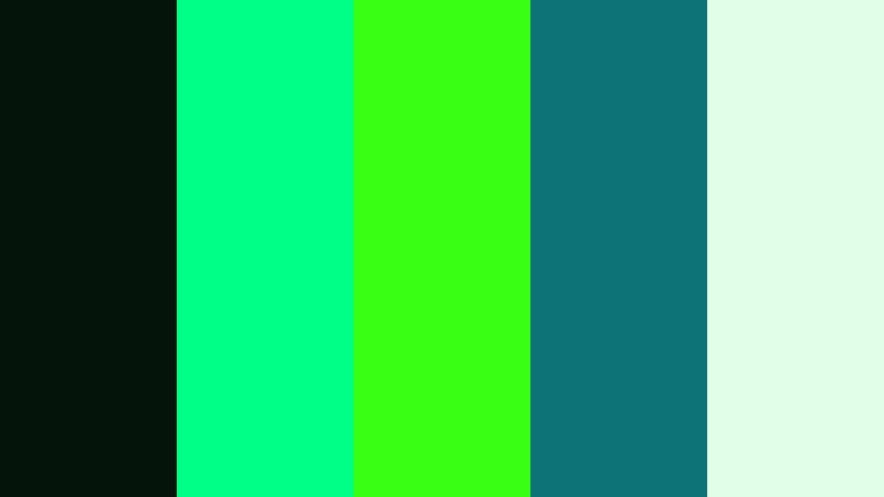 circuit board pulse vfx color palette color palette with hex codes