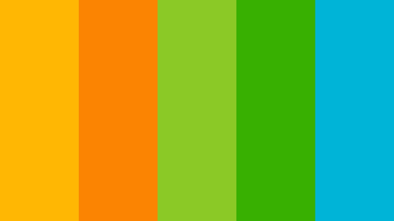 citrus garden bright color palette color palette with hex codes