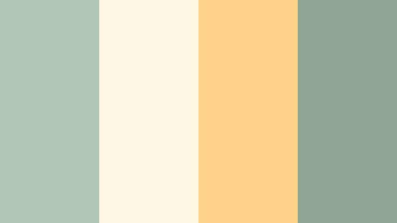 citrus leaf spark eucalyptus mist color palette with hex codes